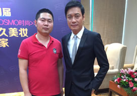 广州优贝娱乐与明星合影