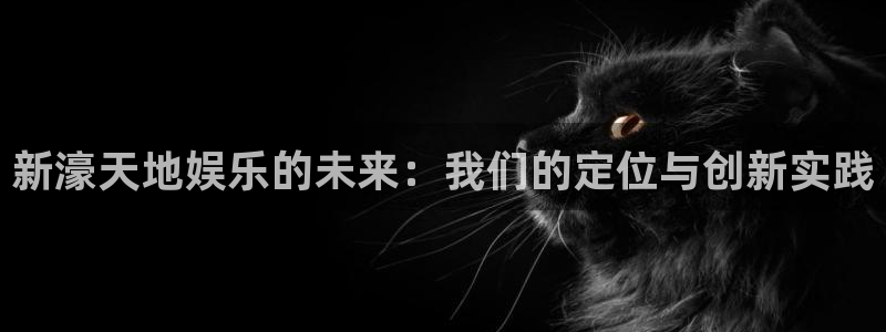 优贝娱乐：新濠天地娱乐的未来：我们的定位与创新实践